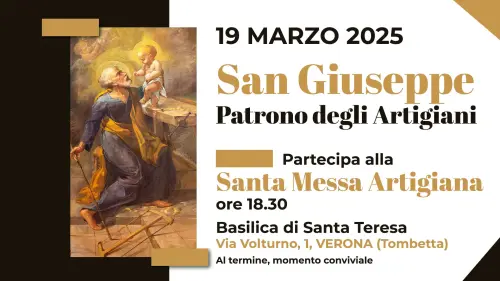 San Giuseppe, Confartigianato Verona celebra il patrono degli artigiani